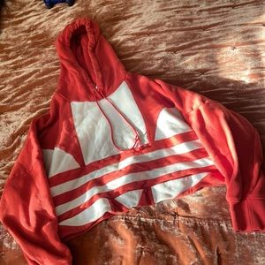 Adidas Cropped Hoodie